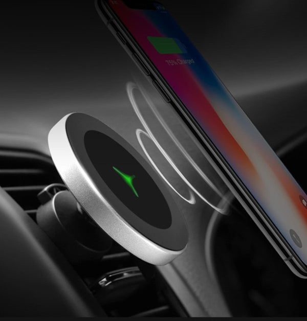 Magnetic Wireless Car Charger – Phone Mount & Charger