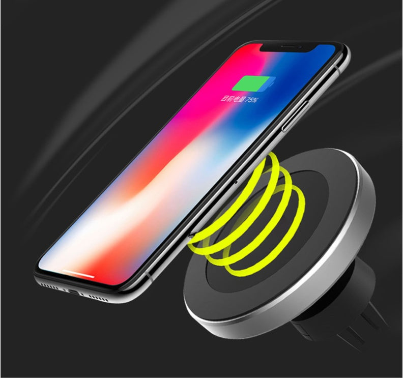 Magnetic Wireless Car Charger – Phone Mount & Charger