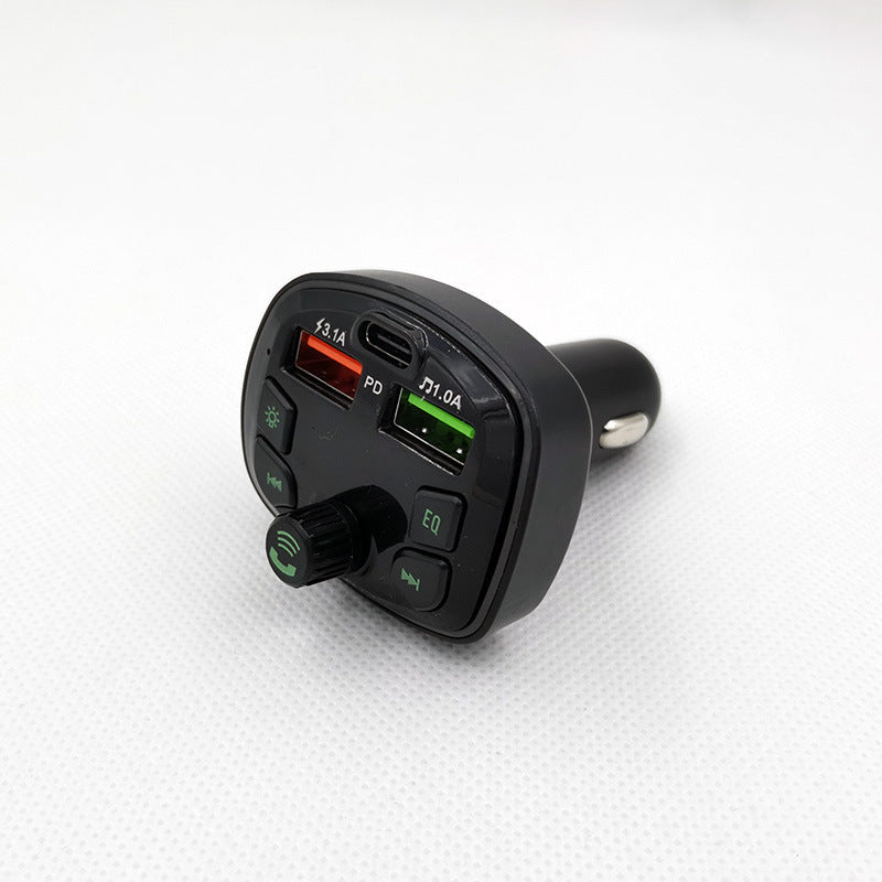 Bluetooth FM Transmitter – Hands-Free Car Kit & USB Charger