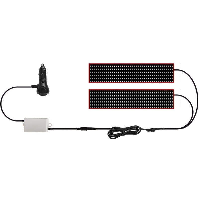 Flexible LED Screen Car Interior Light