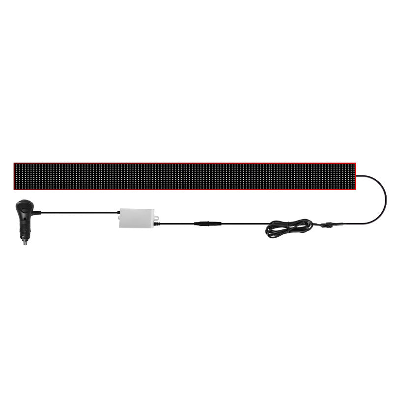 Flexible LED Screen Car Interior Light