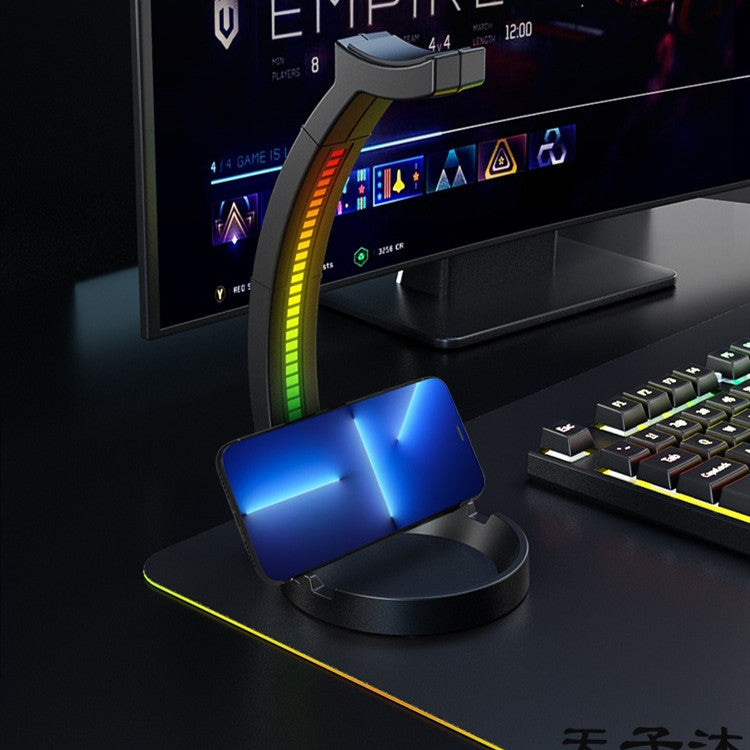RGB Atmosphere Lamp Headset Holder