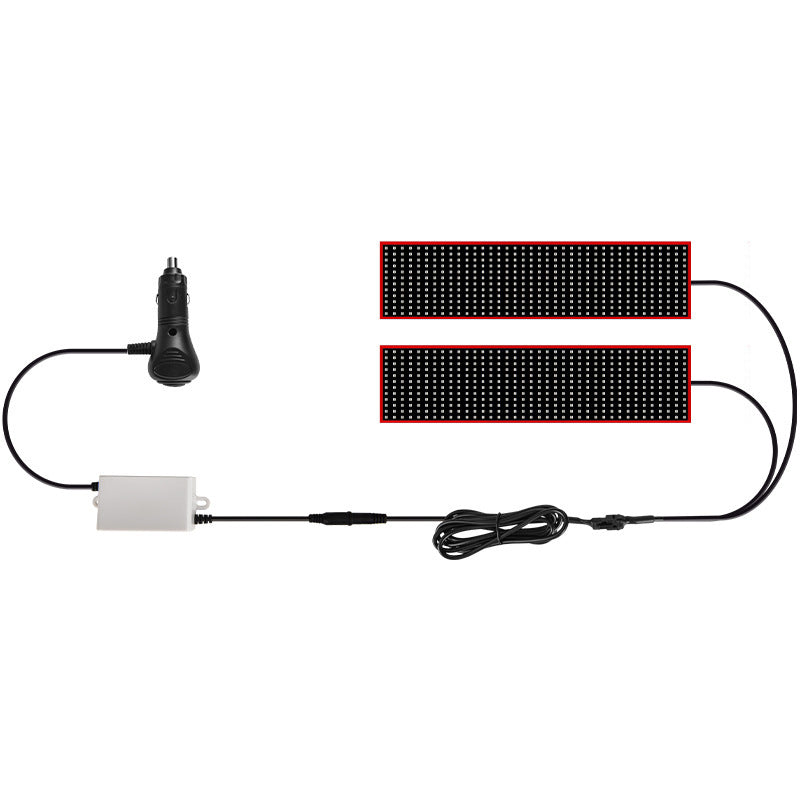 Flexible LED Screen Car Interior Light